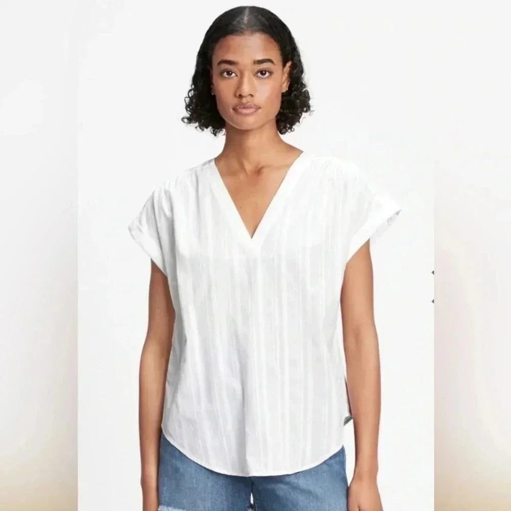 Gap white blouse